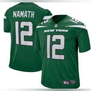 Nike Green New York Jets Men's Namath Jersey